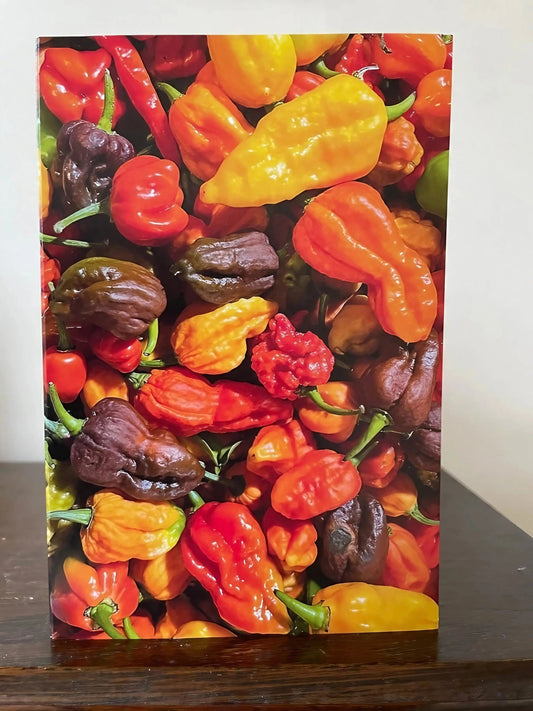 Chilli Rainbow Greeting Card