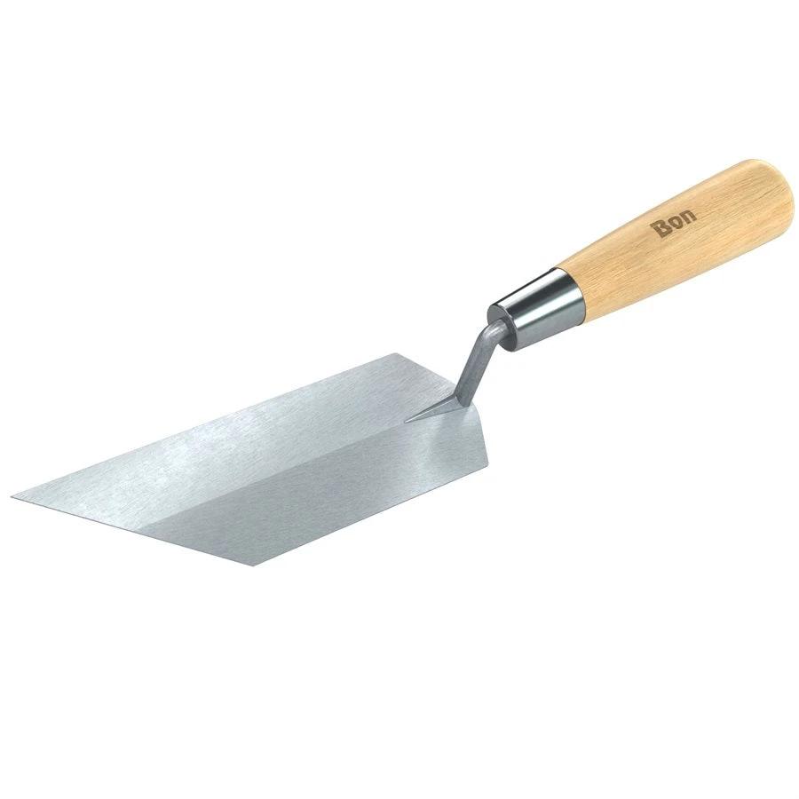 Bon Tool 45° Angle Margin Trowel - Wood Handle