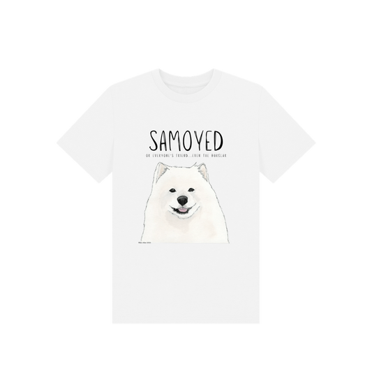 The Samoyed Kid's Tee: Fluffy, Friendly, and Ready for Mischief!