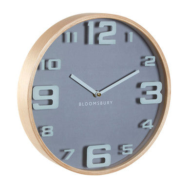 Vitus 31.5cm Dia Grey Wall Clock