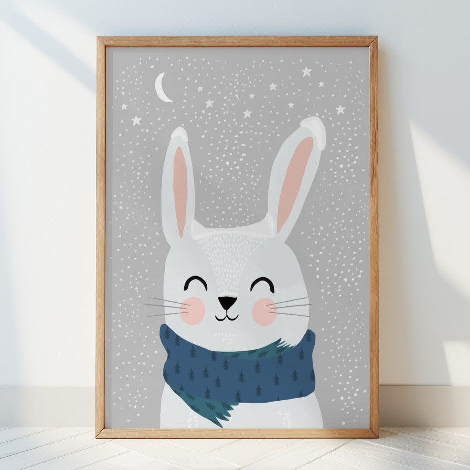 Snow Bunny Print