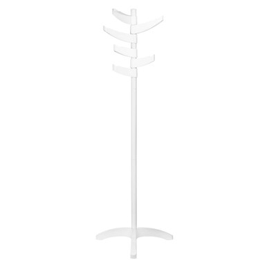 White Steel Abs Coat Stand | Bian