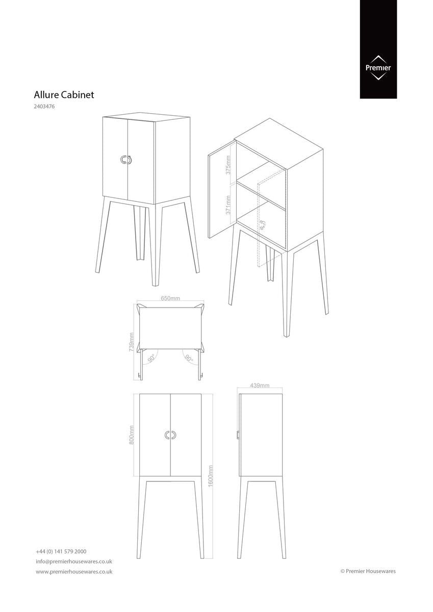 Lure Stainless Steel Cabinet