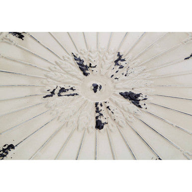 Cream Seat Metal Chair | Artisan