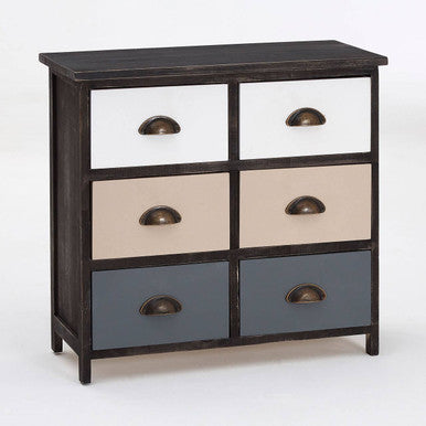 Urban Loft 6 Drawers Chest