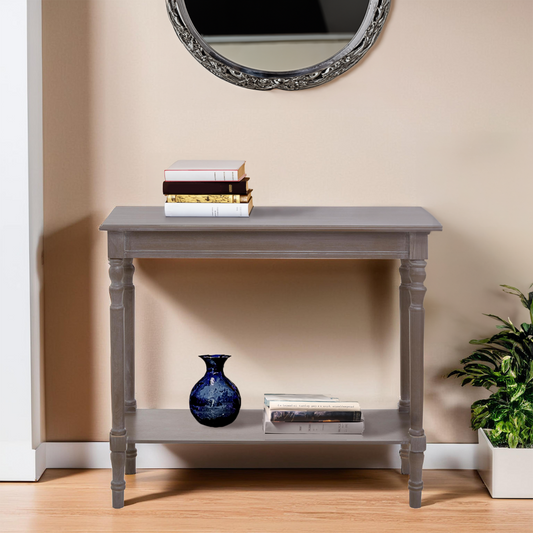Heritage Natural Wash Console Table