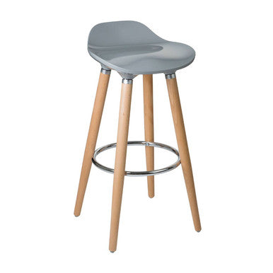 Stockholm Grey Bar Stool