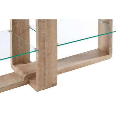Barton 2 Tier Glass Media Unit