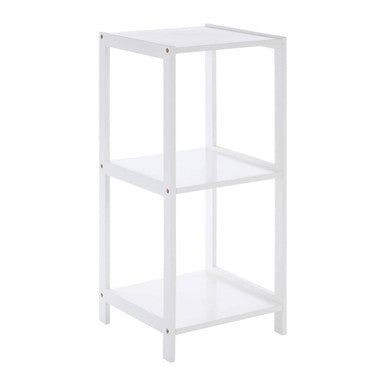 3 Tier White Bathroom Shelf | Dara