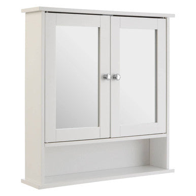 Portland Bathroom Cabinet With Mirrored Doors