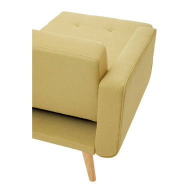 Olive Linen Corner Sofas Bed Hagen | Hansa