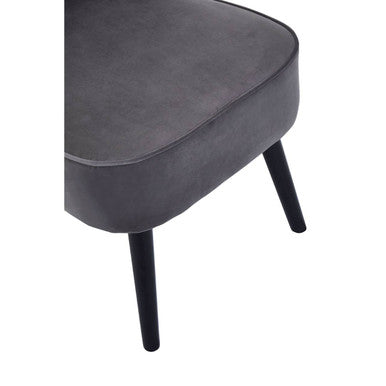 Grey Velvet Chair | Regents Park