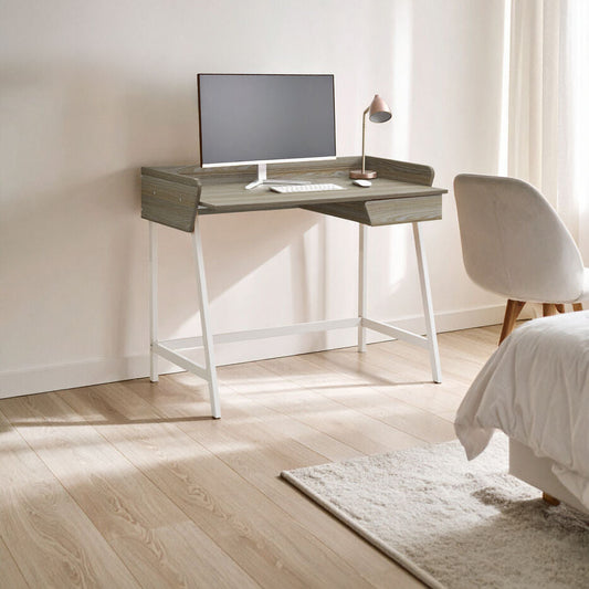 Bradbury Light Oak one Drawer Desk