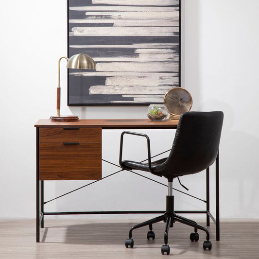 Forbes Black Home Office Chair