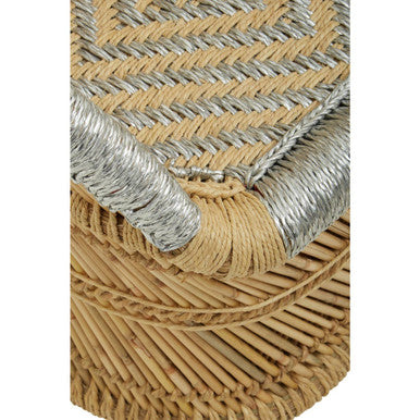 Rowan Natural And Grey Chair And Stool