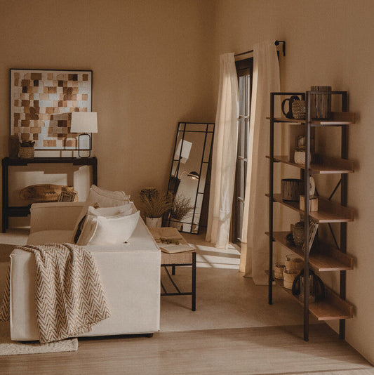 Tiana Floor Standing Mirror Black Frame