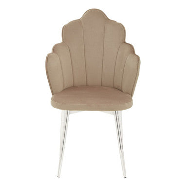 Mink Velvet Dining Chair | Tian