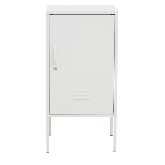 Academy One Door White Cabinet