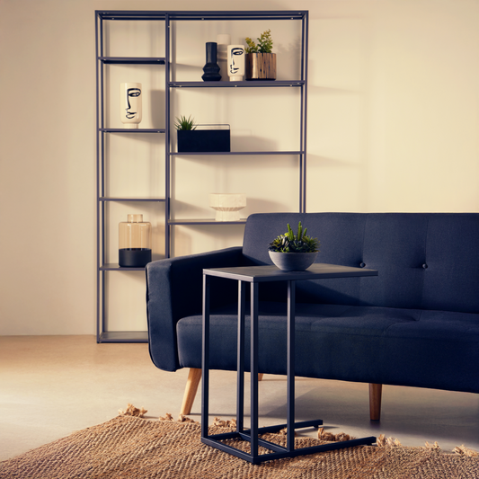 Acero Black Side Table