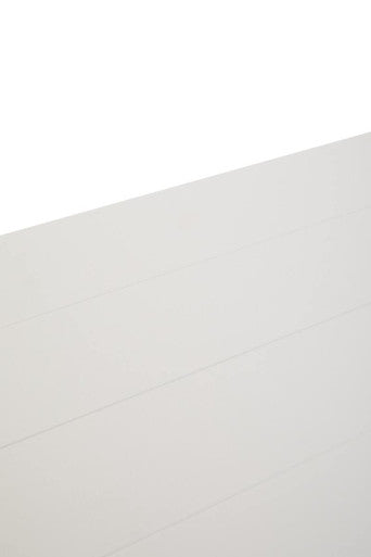 Heritage Three Shelf Ivory Bookcase