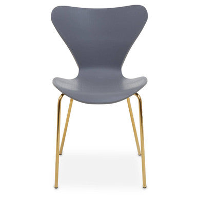 Dining Chair with Grey Seat | Laila