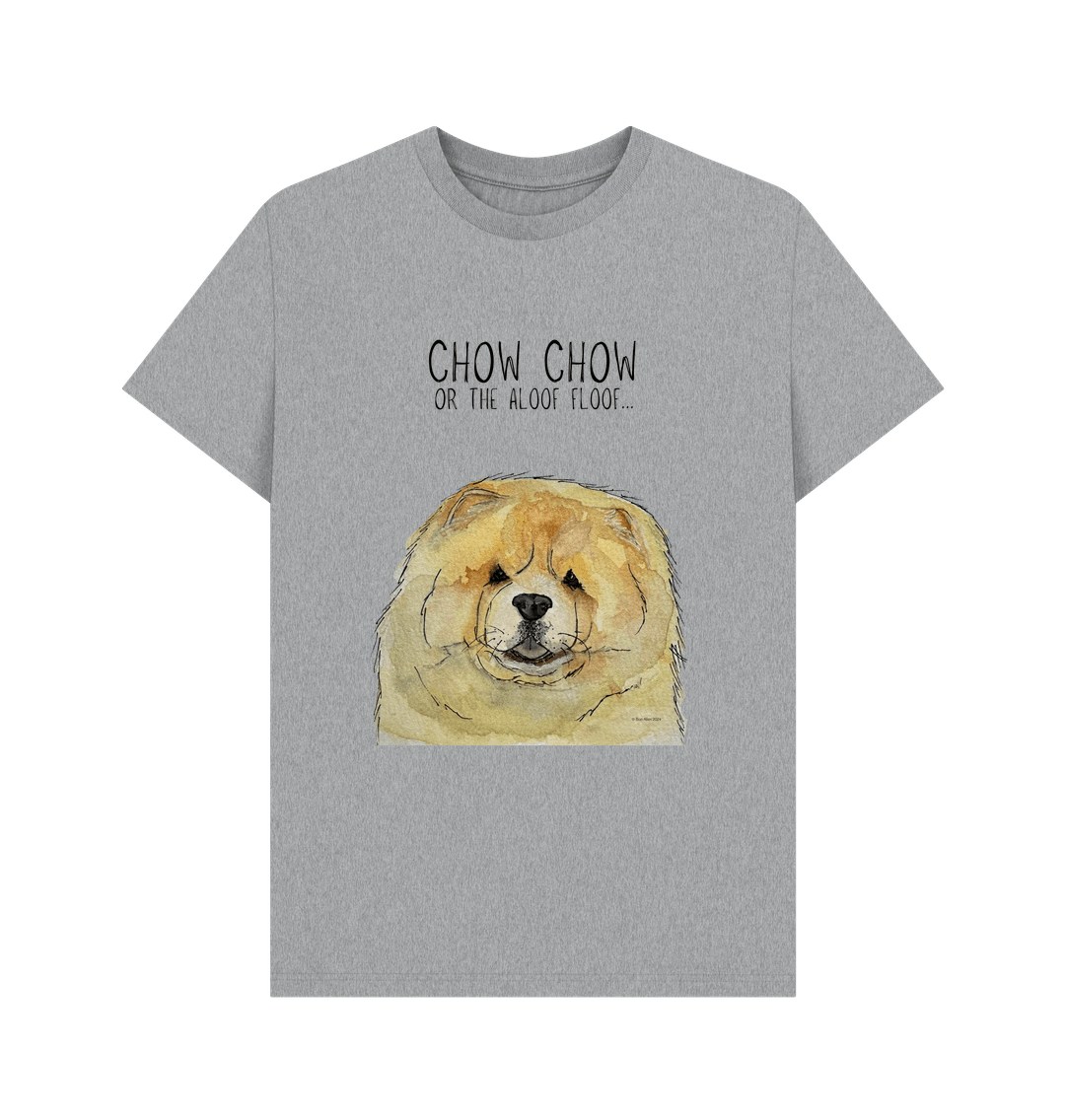 Fawn Chow Chow "Aloof Floof" Men's T-Shirt – Style with a Fluffy Twist!