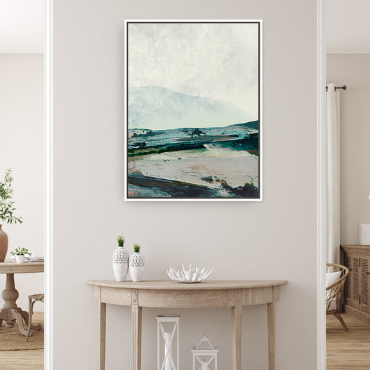 Mountains Framed Printed Canvas