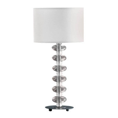 Bobble White Fabric Shade Lamp | Bobi