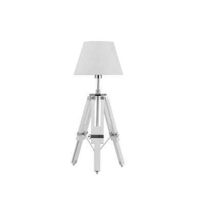 White Tripod Base Feature Lamp | Jasper