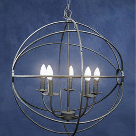 5 Arm Small Pendant Light | Orbital