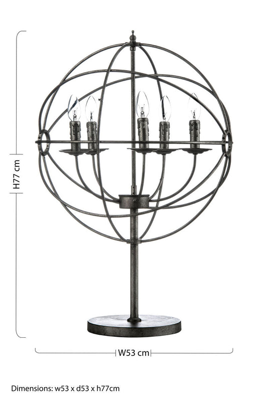 5 Arm Table Lamp | Orbital