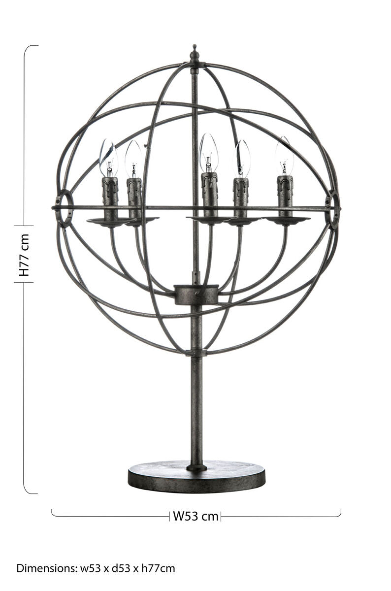 5 Arm Table Lamp | Orbital