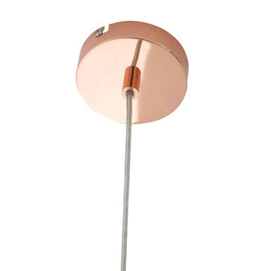Metal and Copper Pendant Light | Jasper
