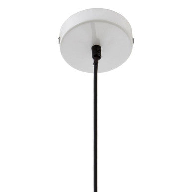 White Metal Pendant Light | Brook