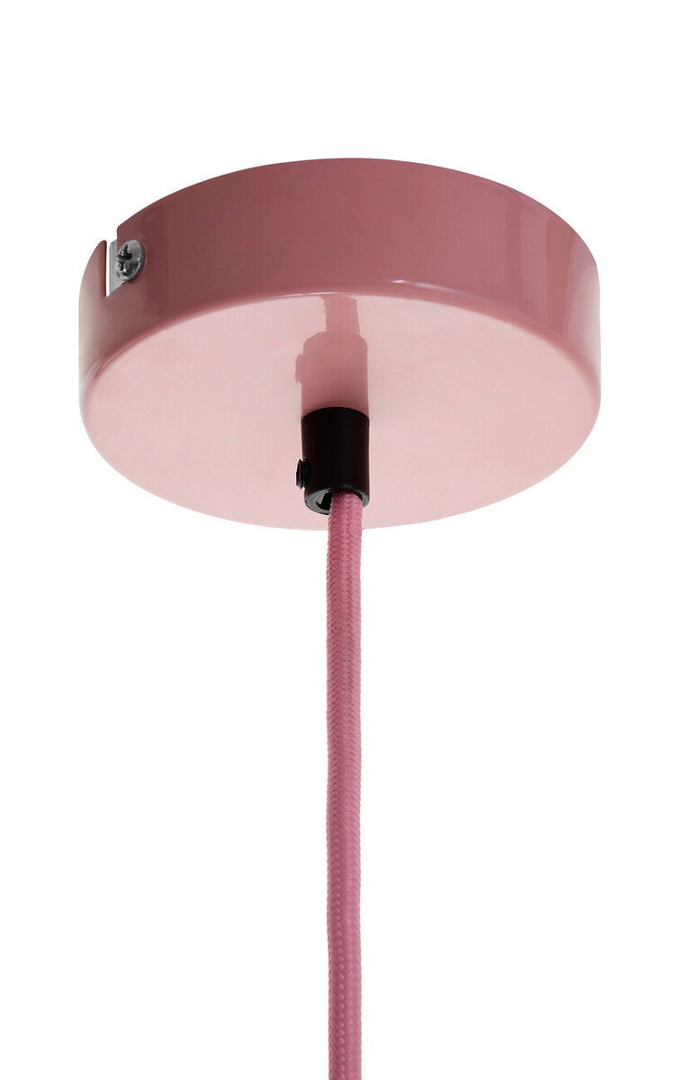 Pink Metal Wire Pendant Light | Beli