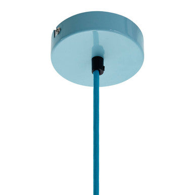 Blue Metal Wire Pendant Light | Beli