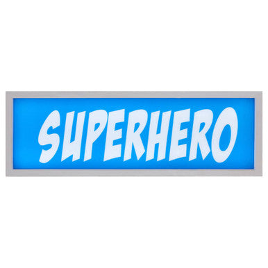 Superhero | LED Light Box