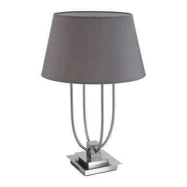 Regents Park Grey Shade Table Lamp