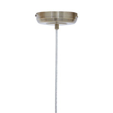 5 Bulb Antique Brass Pendant Light | Lagona