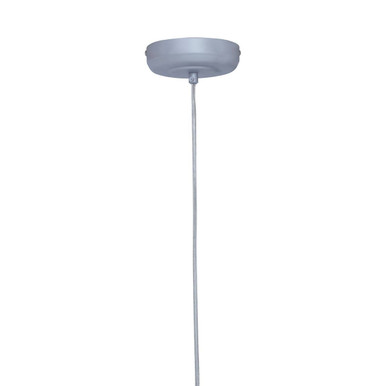 Teardrop Silver Pendant Light | Lavis