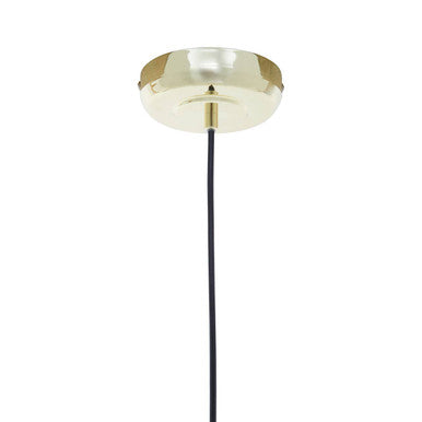 1 Bulb Gold Finish Pendant Light | Lavis