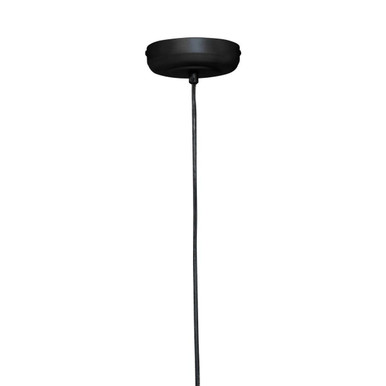 Teardrop Black Finish Pendant Light | Lavis