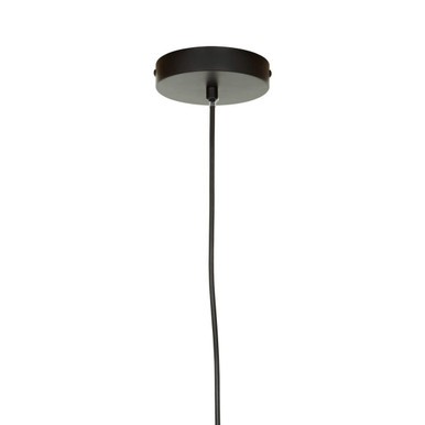 Black Matte Iron Pendant Light | Leni