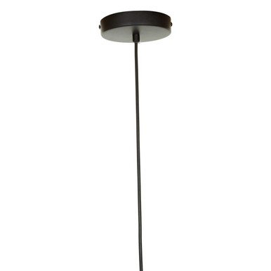 Small Leni Black and Gold Pendant Light | Lenno