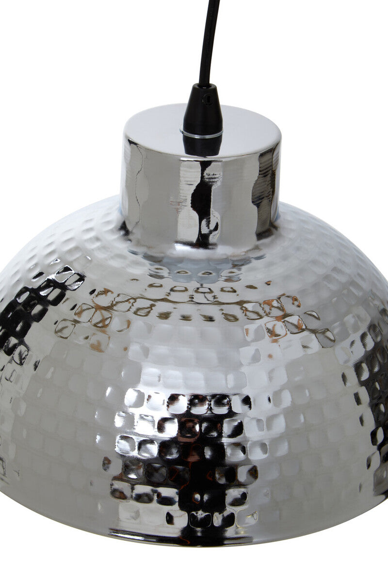 Chrome Finish Iron Pendant Light | New Foundry