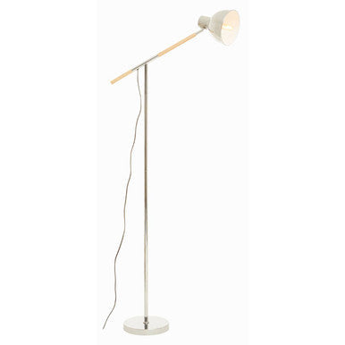Chrome Adjustable Floor Lamp | Stockholm