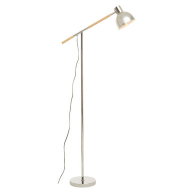 Chrome Adjustable Floor Lamp | Stockholm