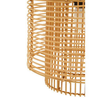 Natural Rattan Overlapping Pendant Lamp | Jaya