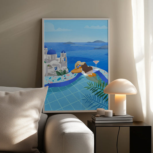 Summer in Greece Print