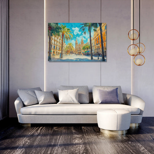 Gaudí's Barcelona Canvas